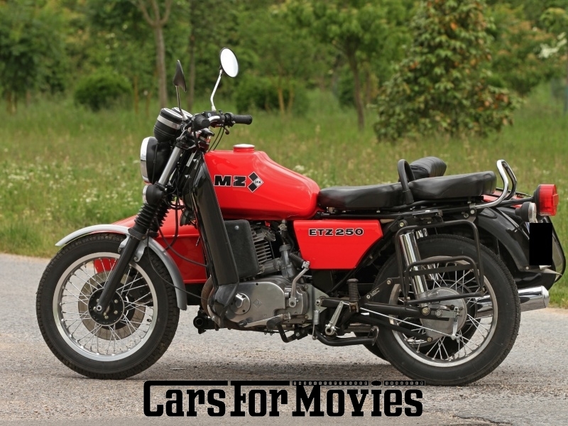CarsForMovies | MZ ETZ 250 Lastengespann 1988 DDR Rot Sonstige Zwei- und Dreirad Motorrad Nordrhein-Westfalen 2450 Oldtimer Beiwagen Ostblock